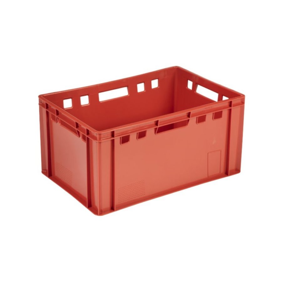 Caisse à viande en plastique | 60cm x 40cm x 12,5cm | 2 formats