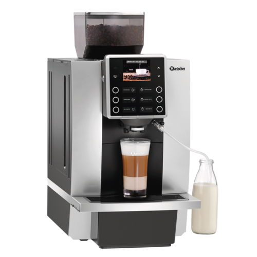  Bartscher Fully automatic coffee maker | black\silver | 25ml 