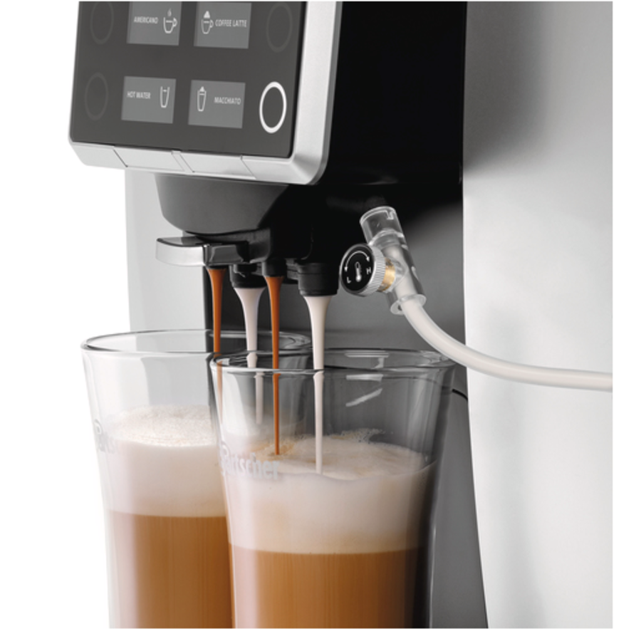 Machine à café entièrement automatique | noir\argent | 25 ml