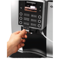 Fully automatic coffee machine | black\silver | 25ml