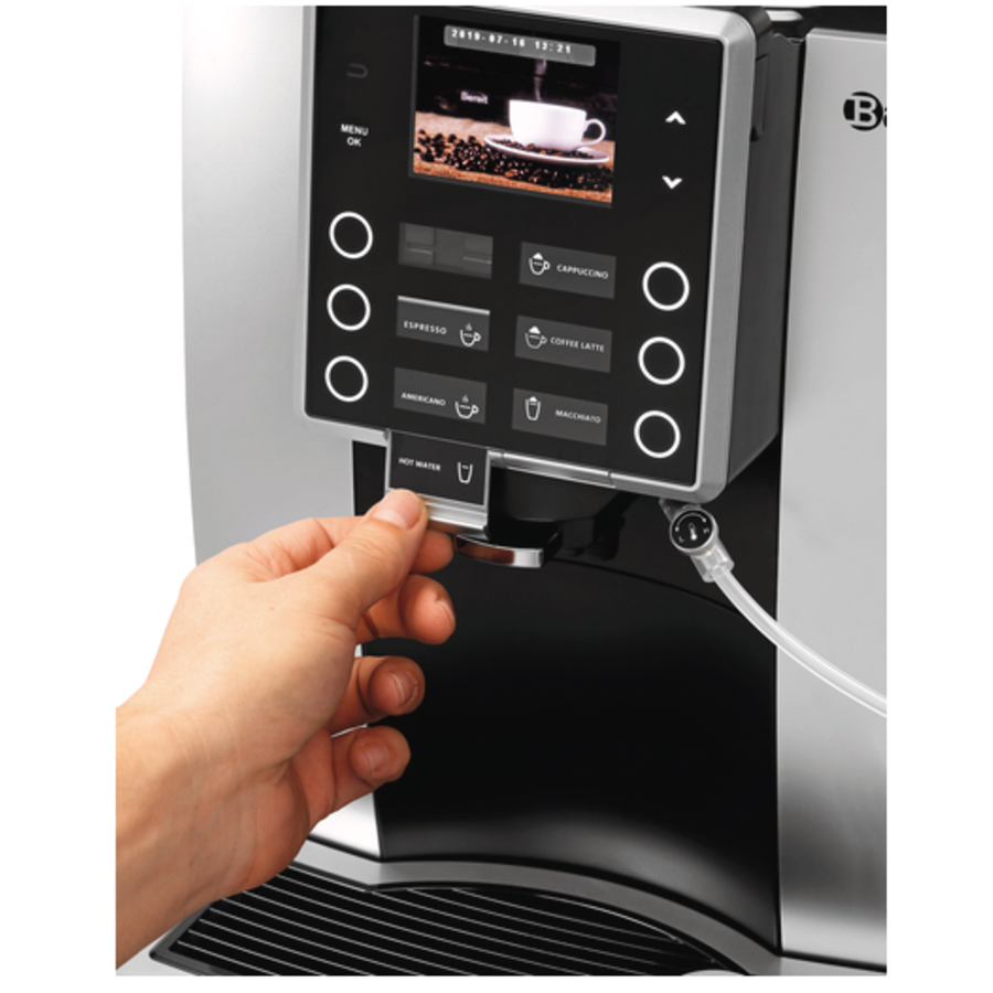 Fully automatic coffee machine | black\silver | 25ml