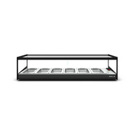 Heated display case | Tapas | Tempered glass | Available in 2 sizes