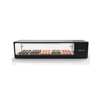 Refrigerated display case | Sushi | Tempered glass + LED