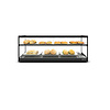 HorecaTraders Heated showcase | Hot food | Tempered glass | Available in 2 sizes