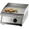 Saro Electric Smooth Griddle | stainless steel | 38.5x39cm
