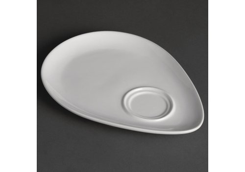  Olympia Bol à collation blanc en porcelaine | 12 pièces | Blanc 