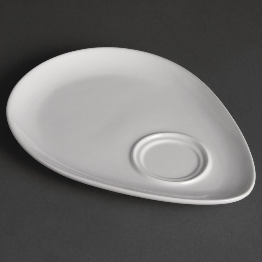 White Snack Bowl Porcelain | 12 Pieces | White