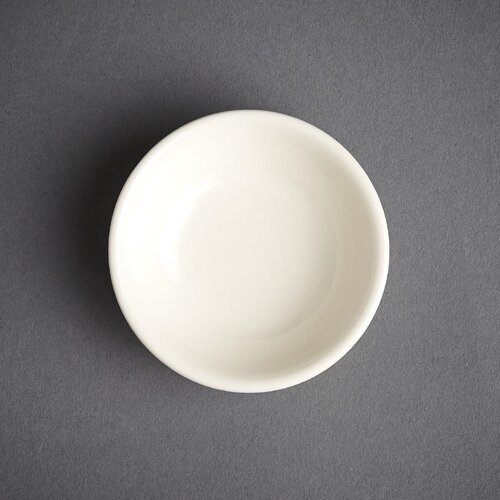  HorecaTraders Soy dish | Ivory | 7cm | 12 pieces 