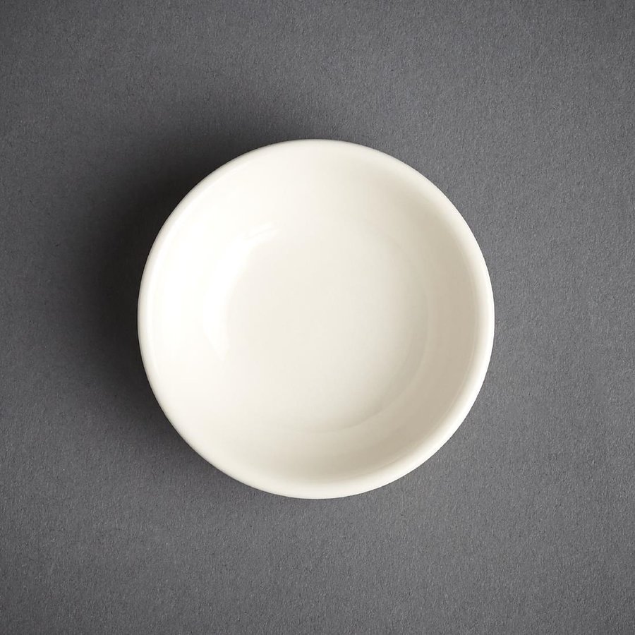 Soy dish | Ivory | 7cm | 12 pieces