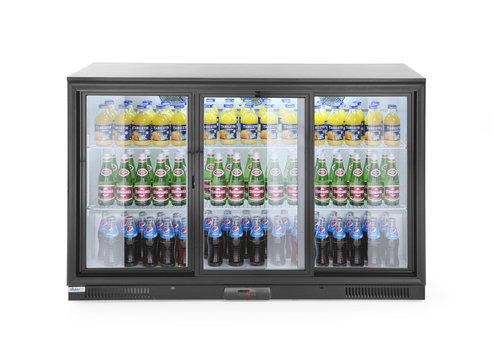  Hendi Back bar fridge | 133.5 x 50 x 90 cm | 338L 