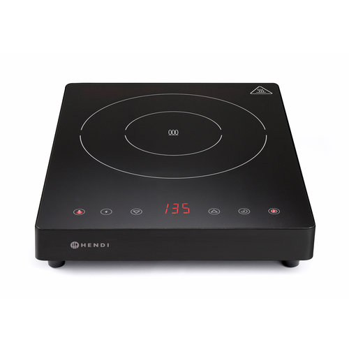  Hendi Induction hob | 230V | 29.3 x 37.3 x 5.6 