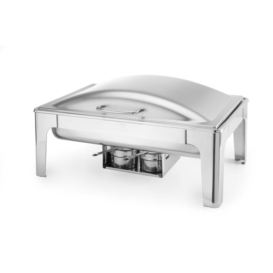 Chafing dish GN 1/1 Finition satinée | acier inoxydable