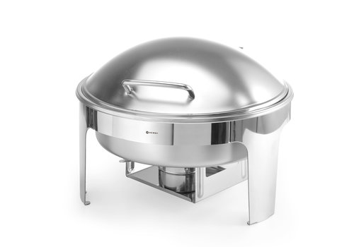  Hendi Chafing dish rond finition satinée | acier inoxydable 