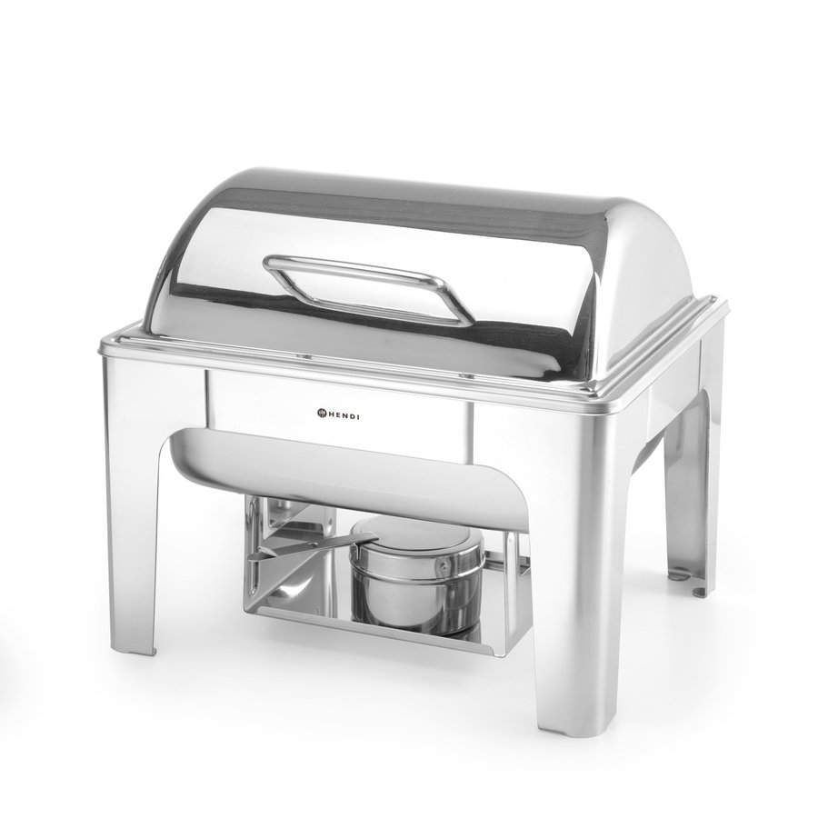 Chafing dish 1/2 finition miroir | acier inoxydable