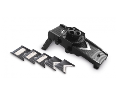  Hendi vegetable slicer | stainless steel | V-shape | 5 blades | mandolin 