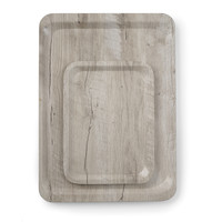 Tray with wood print | plastic | Various types