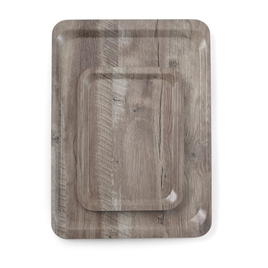 Plateau avec impression sur bois | plastique | Différents types