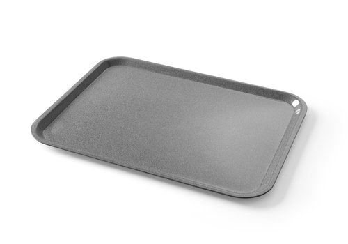  HorecaTraders Serving tray with granite print | 33 x 43 CM | synthetic 