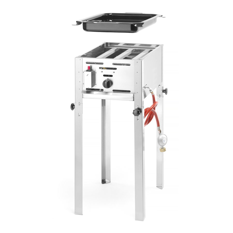 Grill Master Mini | RVS | 	34x54x84cm