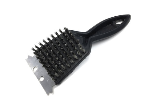  Hendi Brosse en acier | 7 x 19 x 8 CM | Poils en fil d'acier 