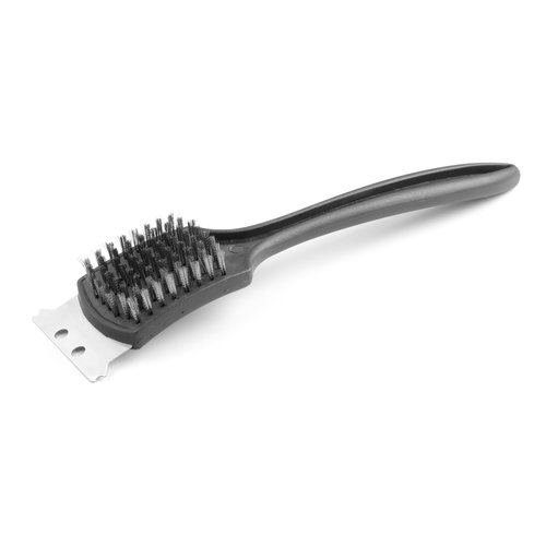  HorecaTraders Steel brush | Long handle | 7 x 31 x 8.5CM 