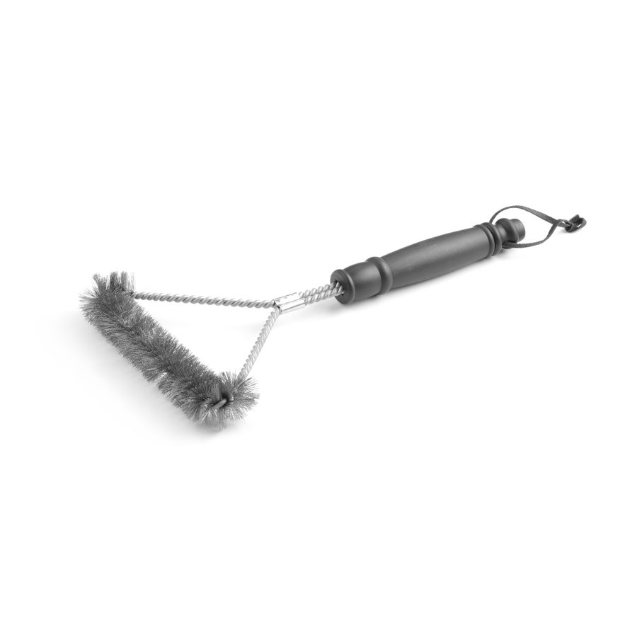 Brosse en acier en forme de Y | 2 tailles | poignée avec boucle de suspension