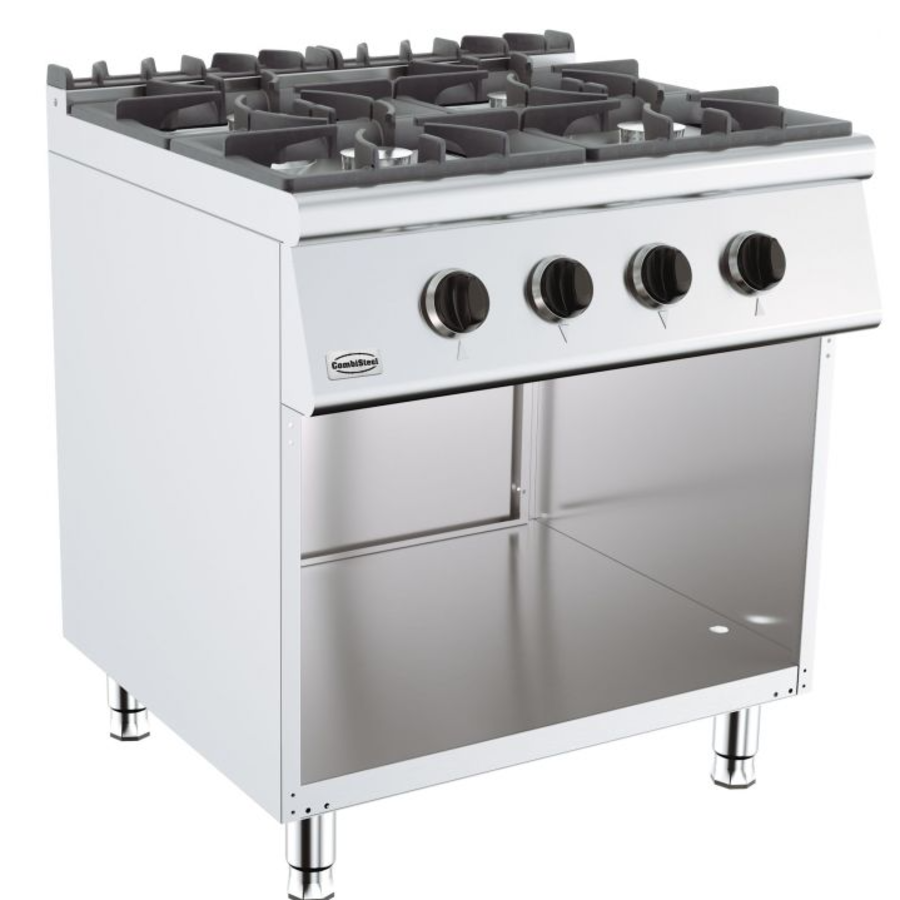 Plaque de cuisson à gaz | 4x 6,5 kW | 95 kg