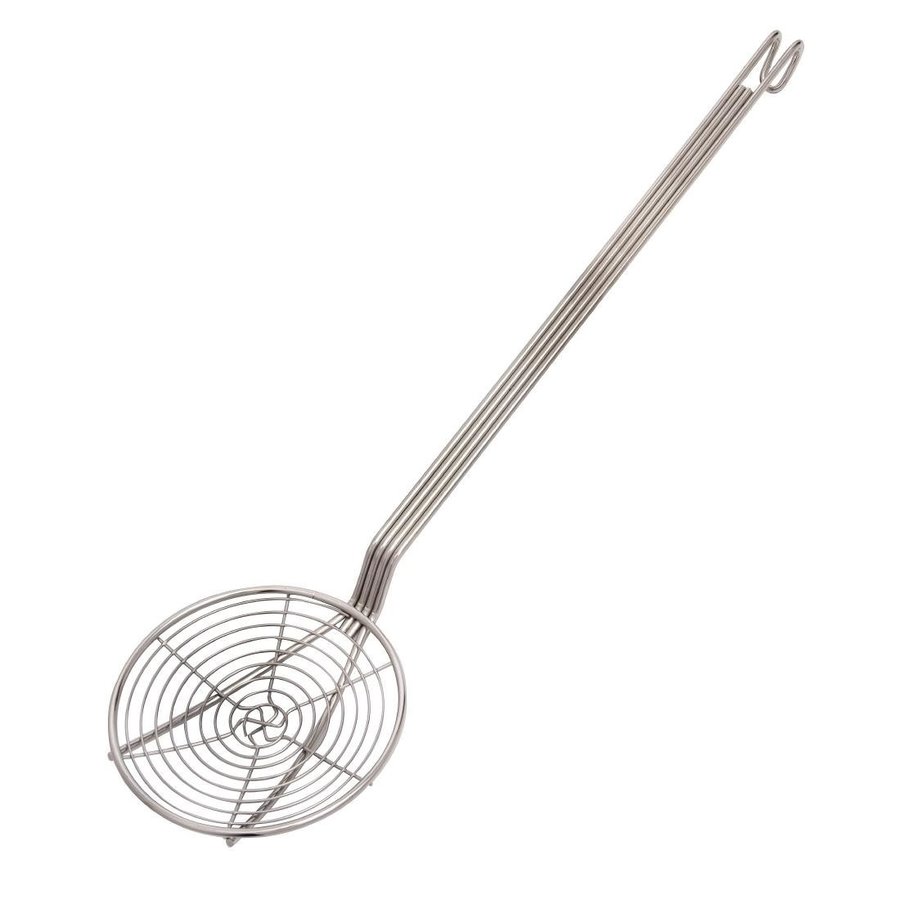 Écumoire en acier nickelé | 20 cm