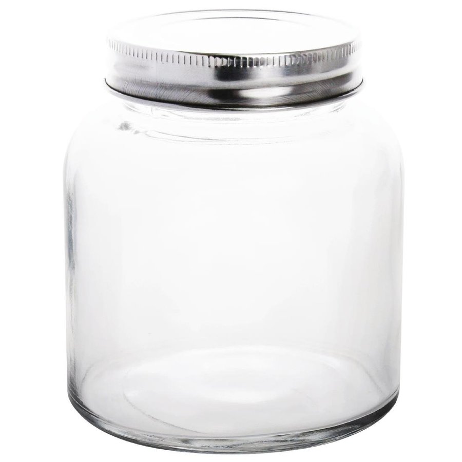 Storage jar with screw lid | 330ml | 6 pieces