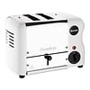Rowlett Esprit toaster 2 slots | white | stainless steel