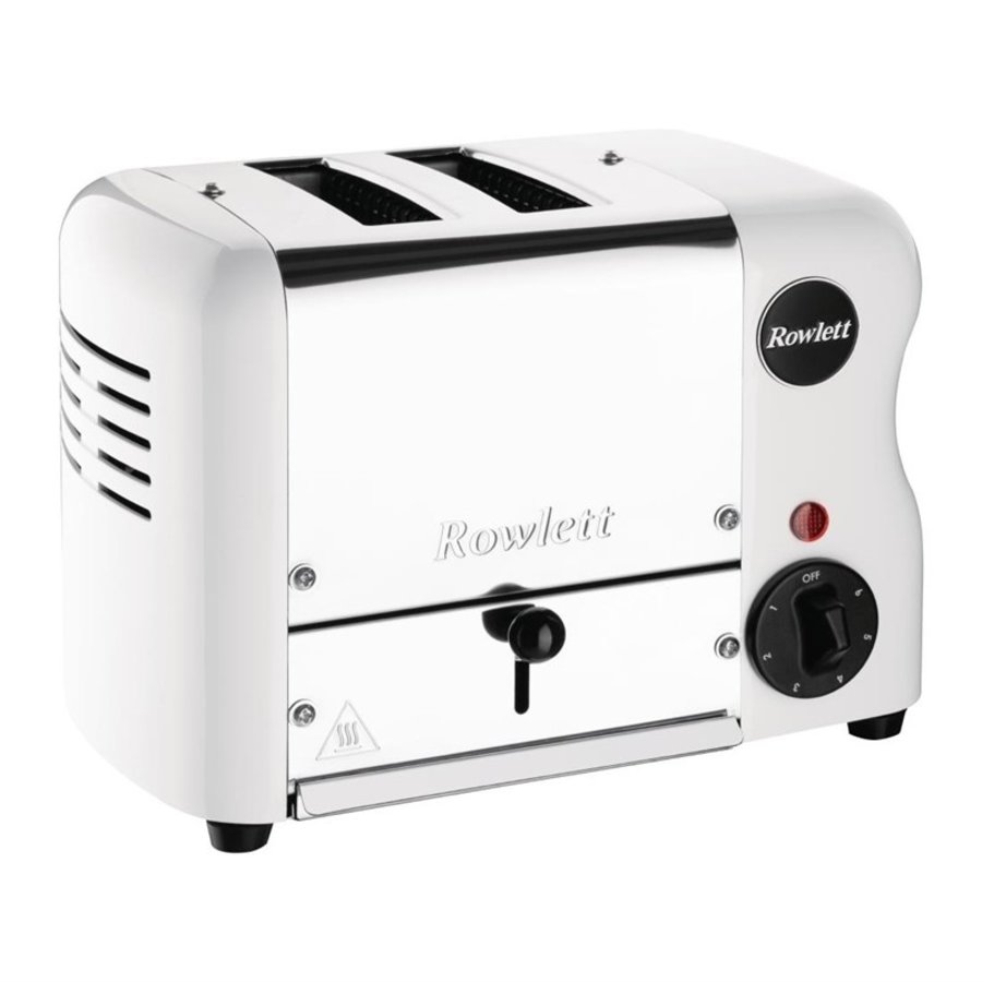 Esprit toaster 2 slots | white | stainless steel