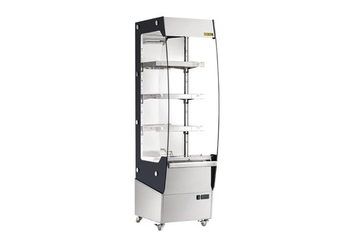  Buffalo vitrine chauffante multi-étages ultra-plate | 220L 