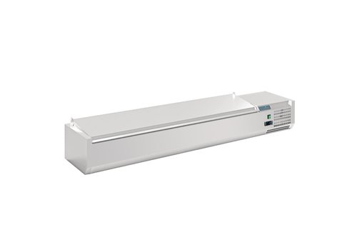  Polar G-Series Countertop Refrigerated Display Case with Lid | 2 Sizes 