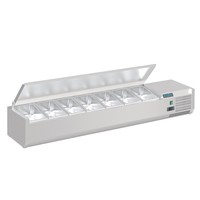 G-Series Countertop Refrigerated Display Case with Lid | 2 Sizes
