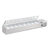 G-Series Countertop Refrigerated Display Case with Lid | 2 Sizes
