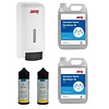 Jantex Bündelrabattspender | 2x 5L Handgel 70% | 2x 120ml Handgel 70%