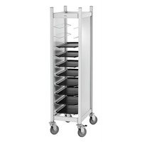 Chariot à plateaux AT1000-GN | Acier inoxydable