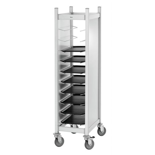  Bartscher Chariot à plateaux AT1000-GN | Acier inoxydable 