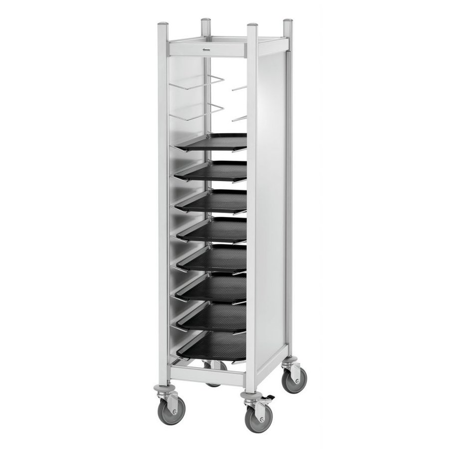 Tray trolley AT1000-GN | stainless steel
