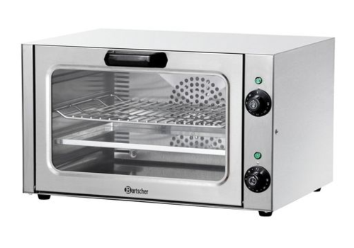  Bartscher Four à convection, Universel | Acier inoxydable 
