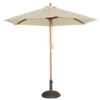 HorecaTraders Ronde parasol | creme | 2,5Ø meter