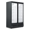 Combisteel congélateur 2 portes vitrées svo-1000F