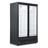 Combisteel freezer 2 glass doors SVO-1000F