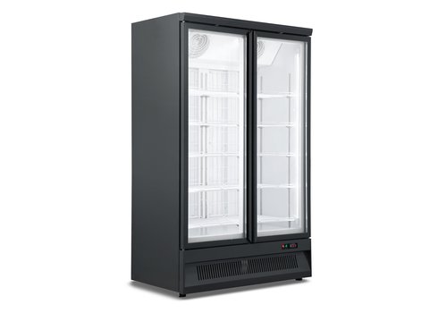  Combisteel congélateur 2 portes vitrées svo-1000F 