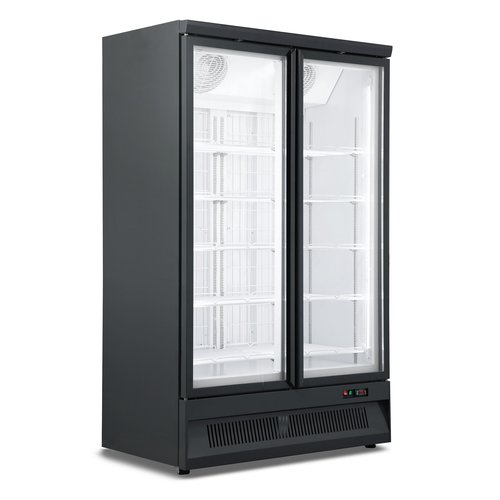  Combisteel freezer 2 glass doors SVO-1000F 