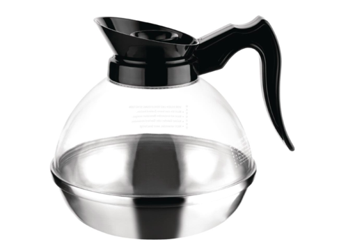  HorecaTraders Buffalo Tritan coffee pot with stainless steel bottom 1.7L 