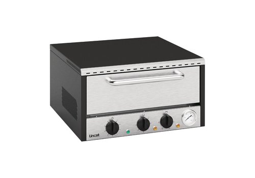  Lincat Four à pizza Lynx 400 noir LPDO/B | 230 V | acier inoxydable | 30 x 53 x 55,8 cm 