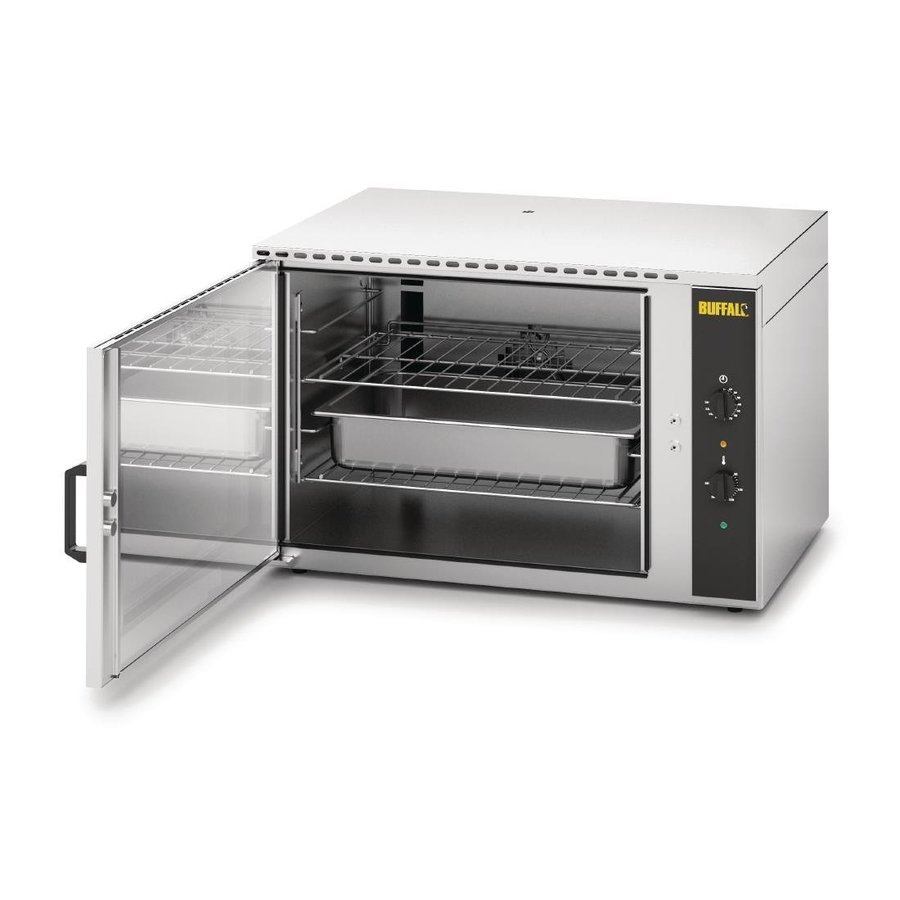 Convection oven | stainless steel | 100L | 43.5kg | 52x80x60cm