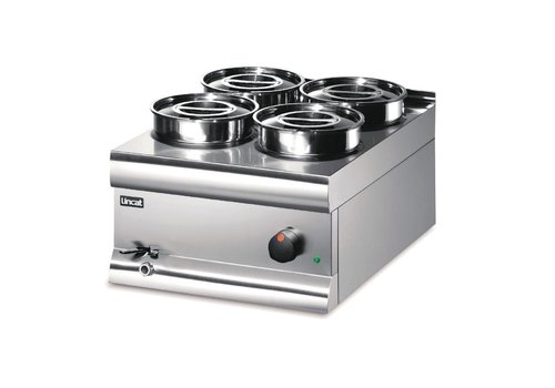  Lincat Bain-marie Silverlink 600 BS4W | 4 x 4,5 L | acier inoxydable | 32,5 x 45 x 60 cm 
