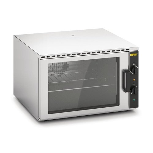 Buffalo four à convection en acier inoxydable | 50L | 40 x 62 x 60 cm 